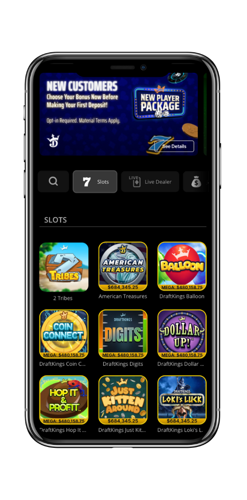 Screenshot of GGQQ app’s streamlined menus and game selection