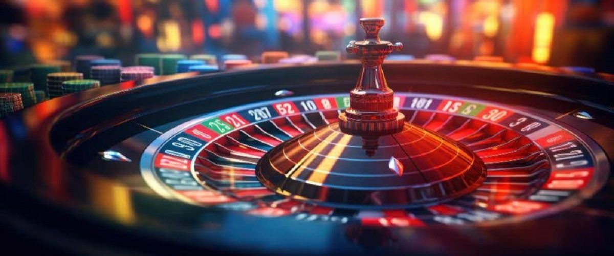 Vibrant background artwork showcasing GGQQ’s app featuring casino tables, sports, and dynamic mobile gaming